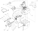 Page B Diagram and Parts List for 31AE633E401 1999 Yard Man Snow Blower